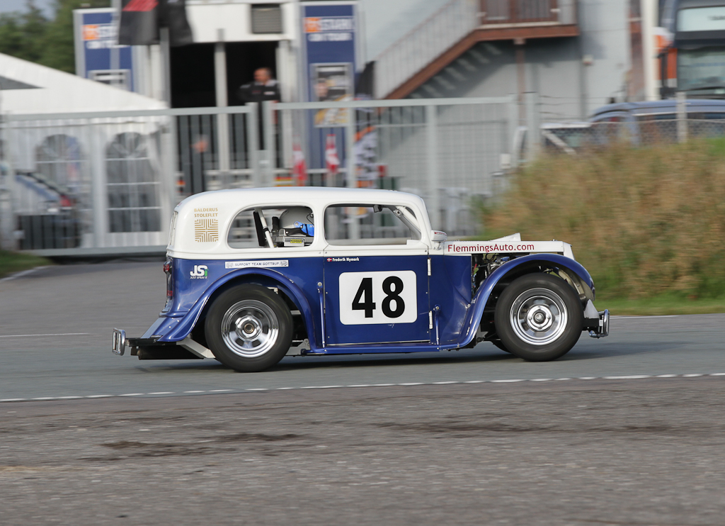 Frederik Nymark i kvalifikation.
(Foto: Motorsporten.dk)